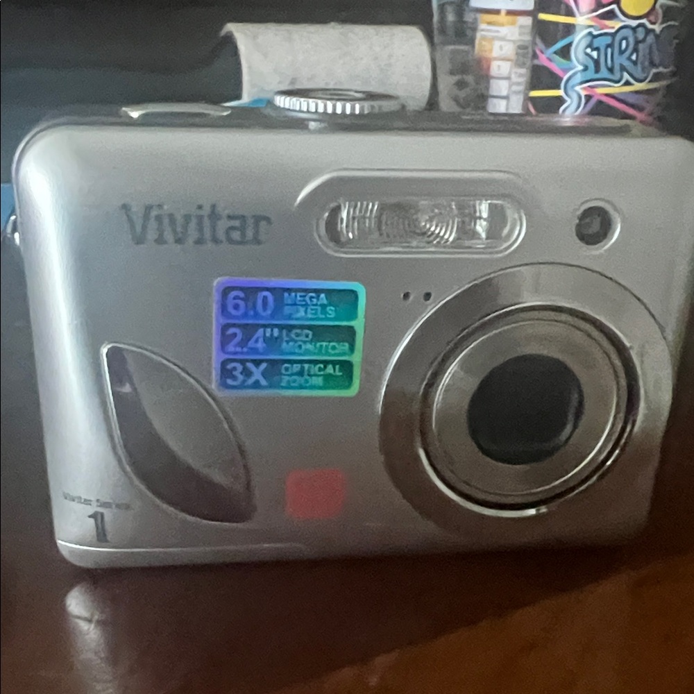 Vivitar Silver Digital Camera